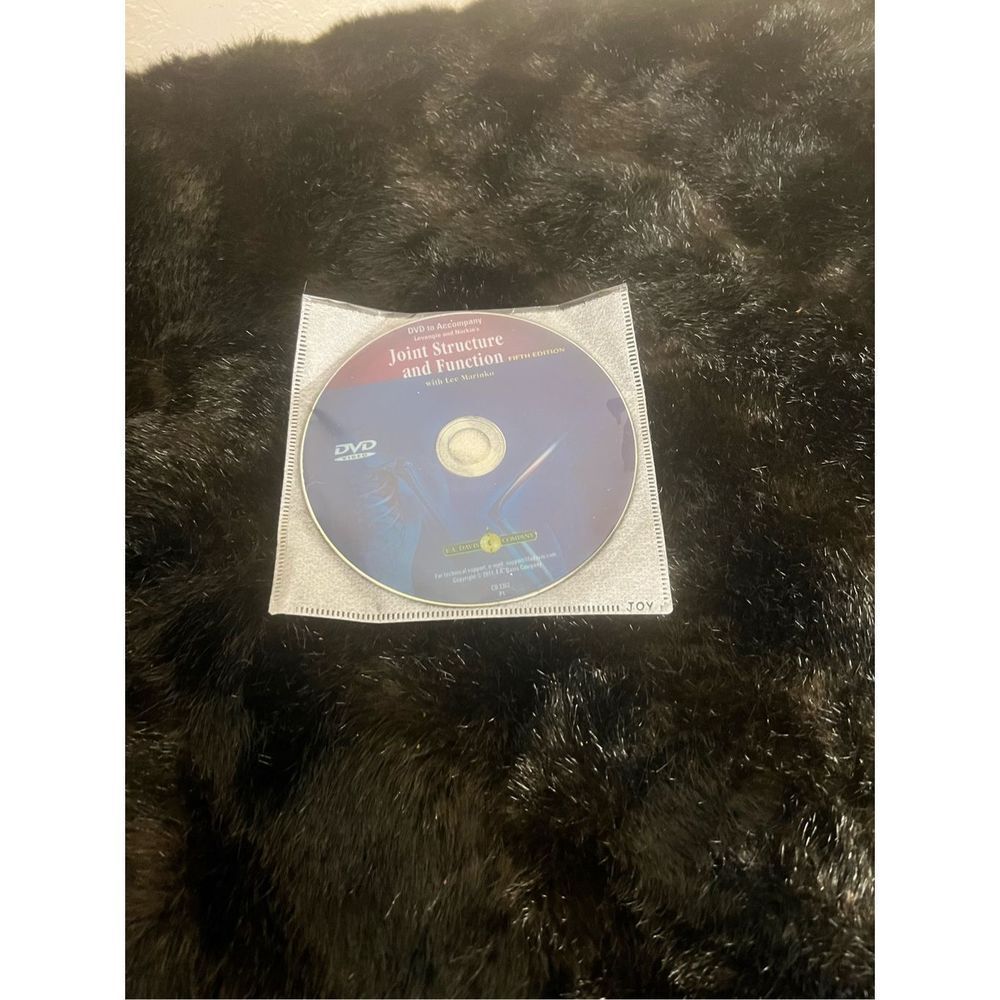 Joint Structure and Function, dvd